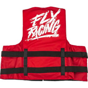 FLY RACING Nylon Flotation Vest Red/White 3x for Powersports