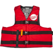 FLY RACING Nylon Flotation Vest Red/White Sm/Md