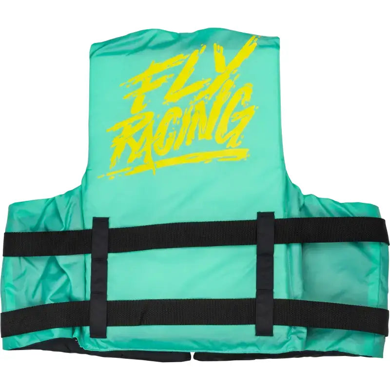 Nylon Flotation Vest Seafoam Green/Yellow Lg/Xl - RV and Auto Parts