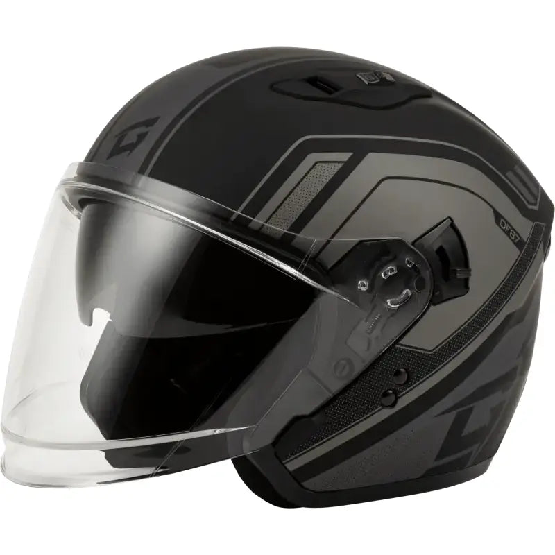 O1187504 Gmax Of-87 Duke Helmet W/Led Light Matte Blk/Grey Sm - RV and Auto Parts