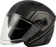 O1187506 Gmax Of-87 Duke Helmet W/Led Light Matte Blk/Grey Lg - RV and Auto Parts