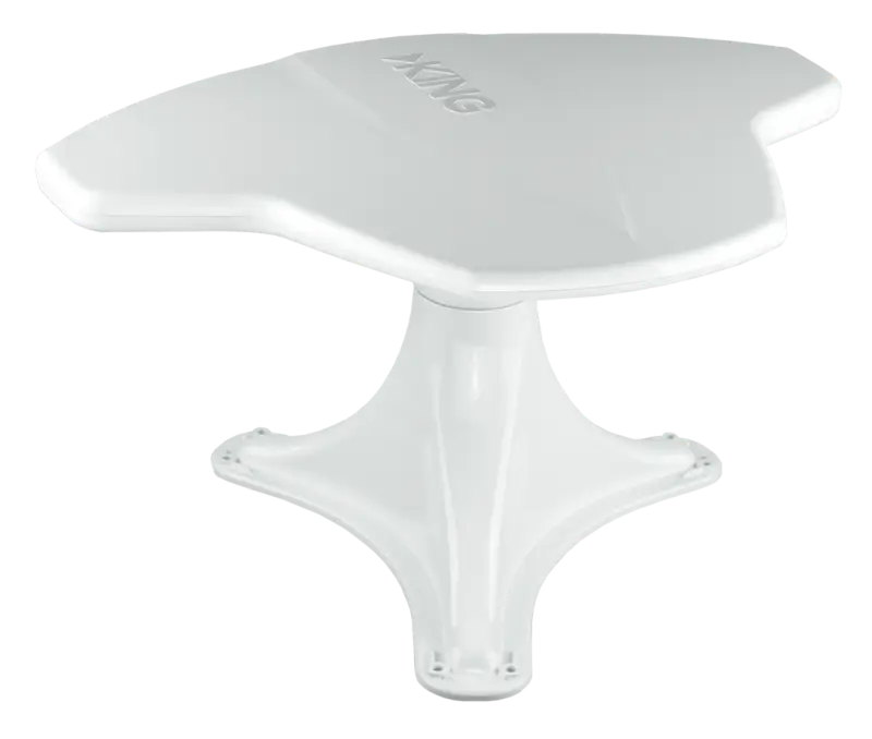 OA8500 King Broadcast TV Antenna White - RV and Auto Parts