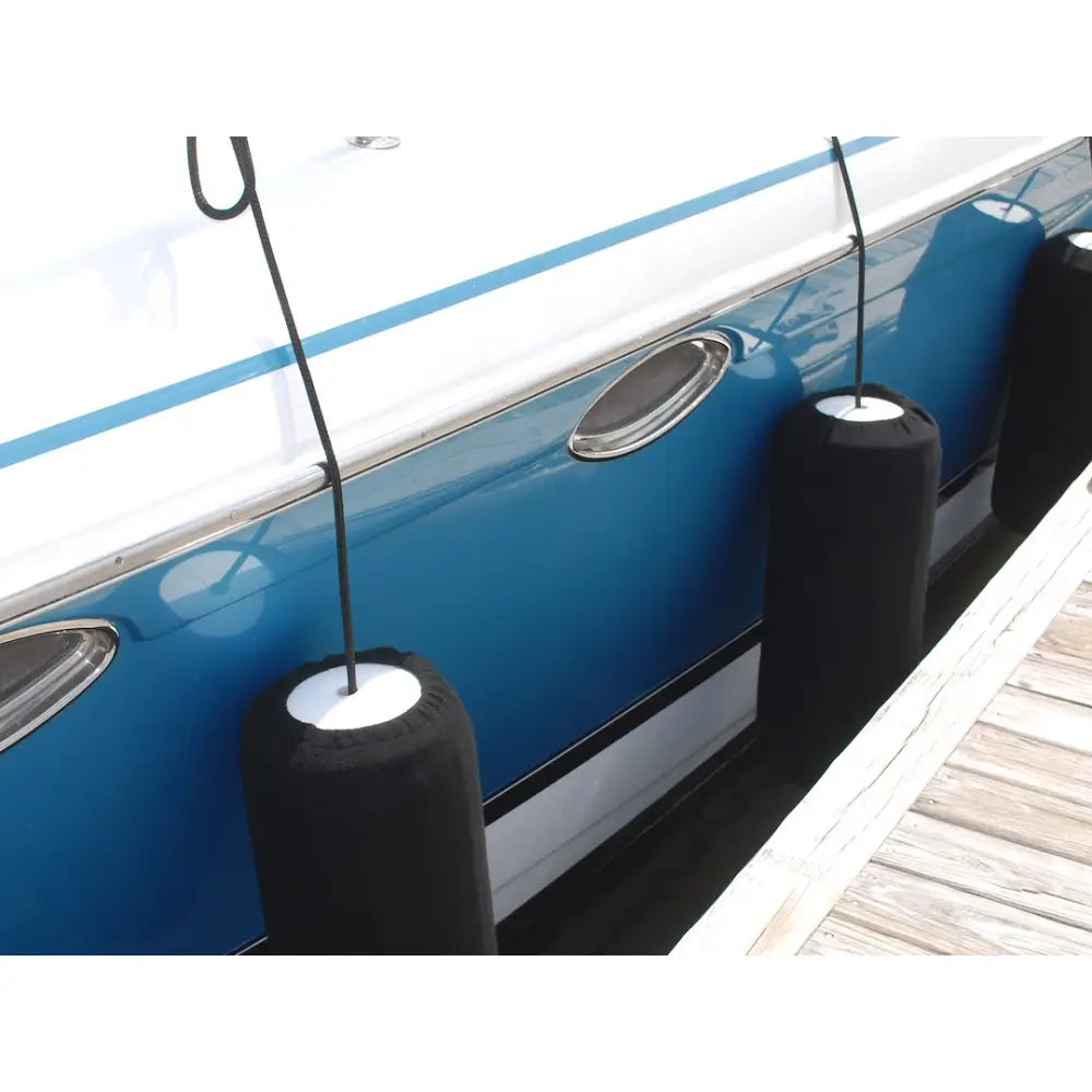 Ocean Access Features Double Layer Fabric Boat Fender Cover MFC-2BD - Black Mfc HTM-2 11X24