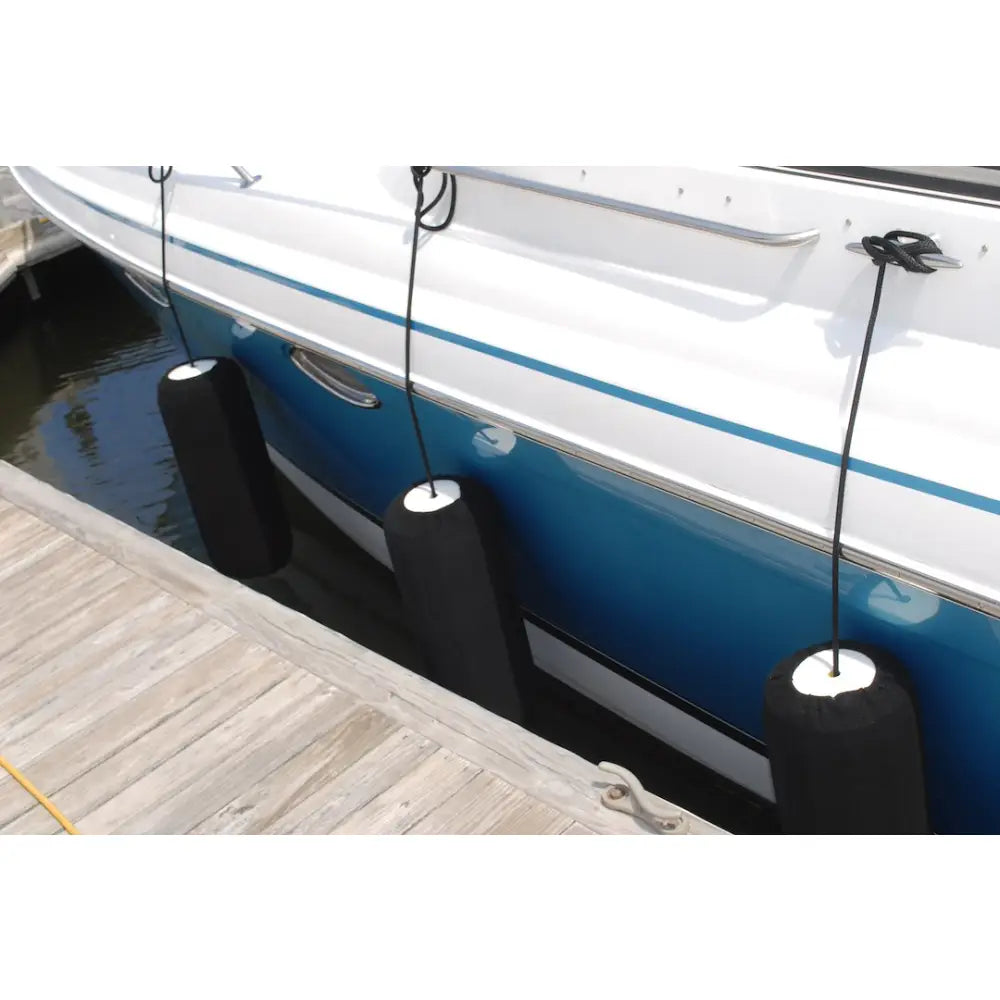 Ocean Access Features Double Layer Fabric Boat Fender Cover MFC-2BD - Black Mfc HTM-2 11X24