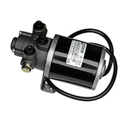 Black and gray OCTAFG0624 Octopus Gear Pump with electrical cord for efficient fluid transfer