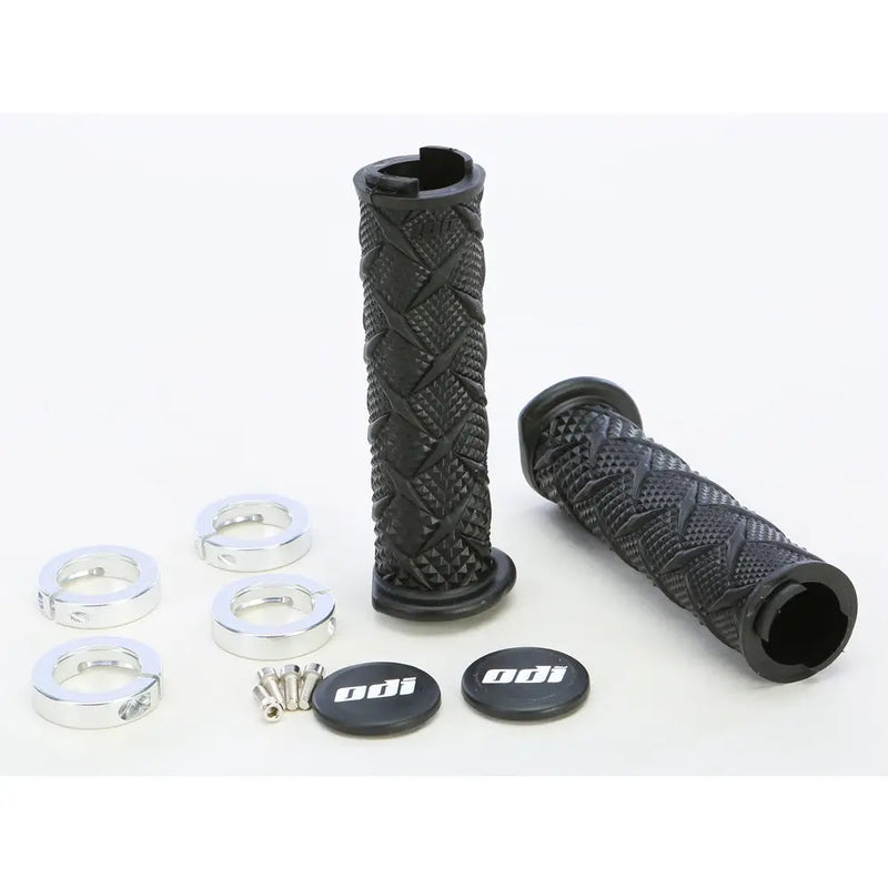 Atv X Treme Lockon Grip Black/Silver