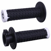 ODI ODi Nomad Off-Road Lock-In Grips H36NDBW - Black White Silver