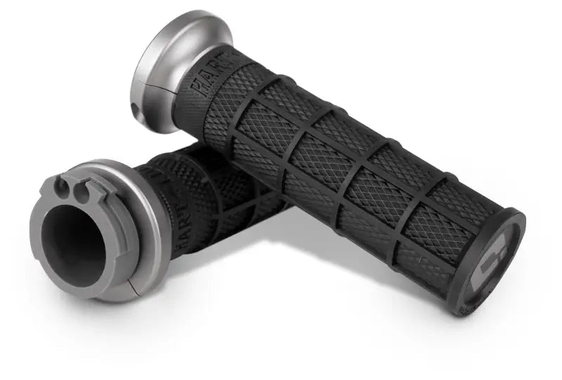 Odi V31HCW-BB-R Lock On Waffle Style Black/Red For Cable Throttle - Grips