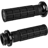 Odi V31ITW-BB-R Lock On Waffle Style Black/Red Indian Touring - Grips