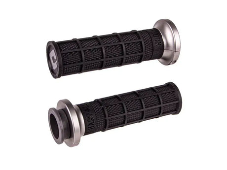 Odi V31ITW-BB-R Lock On Waffle Style Black/Red Indian Touring - Grips