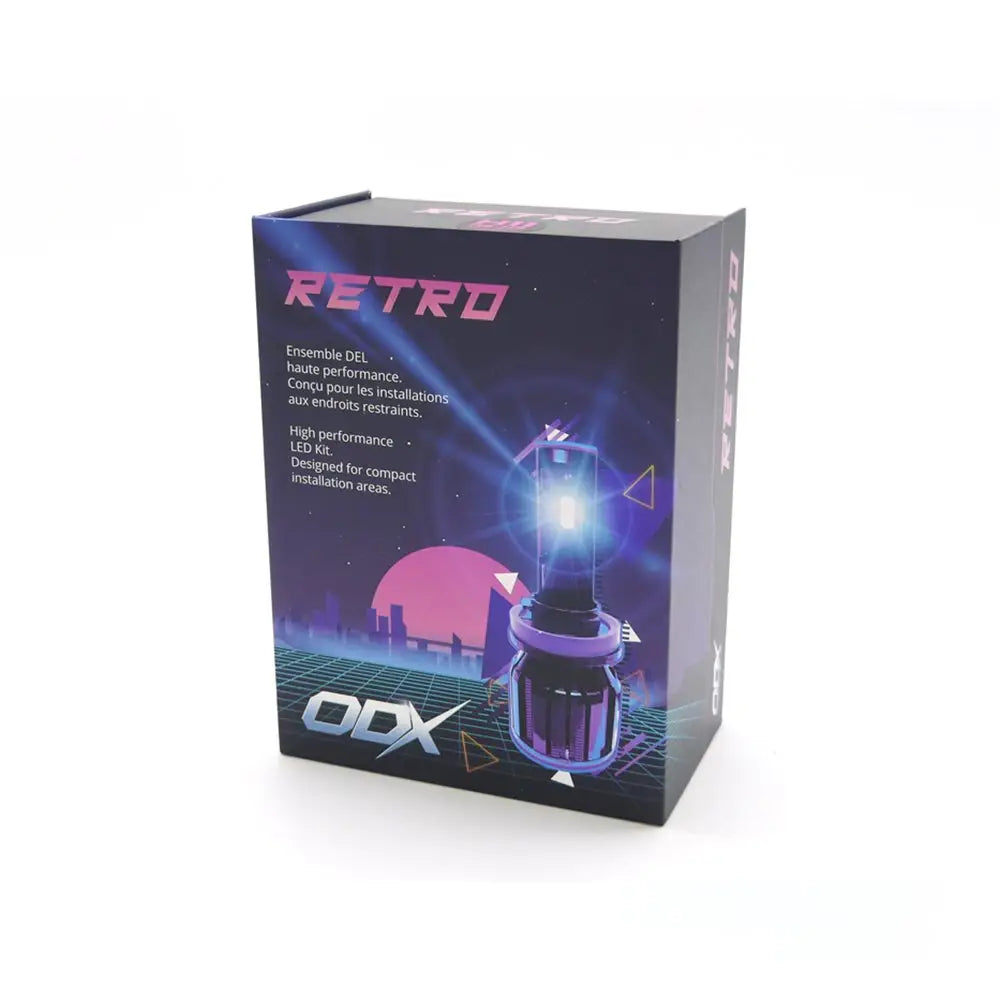 ODX Limited Lifetime Warranty Headlight Bulb Ledretro-H11 - H11 Retro Led Box