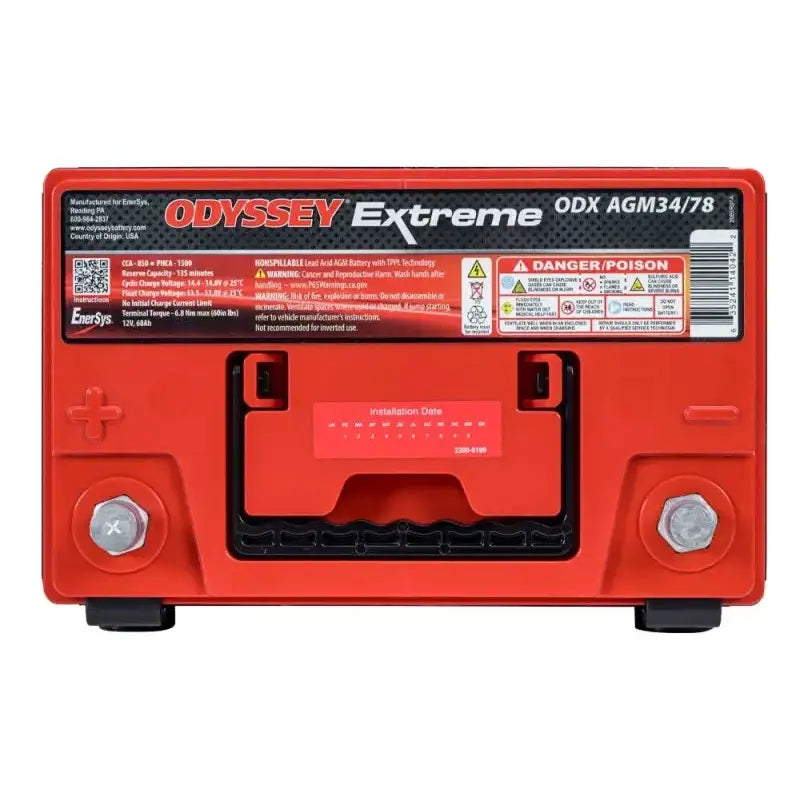 Odyssey Battery Auto/Truck/Heavy Duty & Commercial Extreme AGM (34/78-PC1500DT) - Batteries