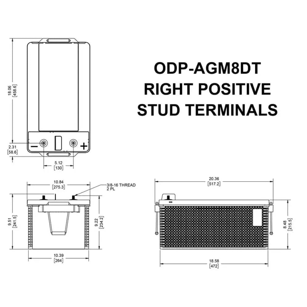 Odyssey Odpagm8DT Battery