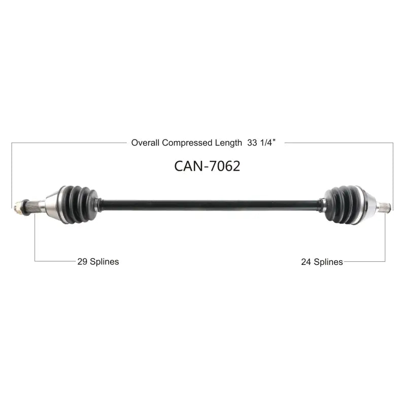 OPEN TRAIL Oe 2.0 Axle Front for Powersports