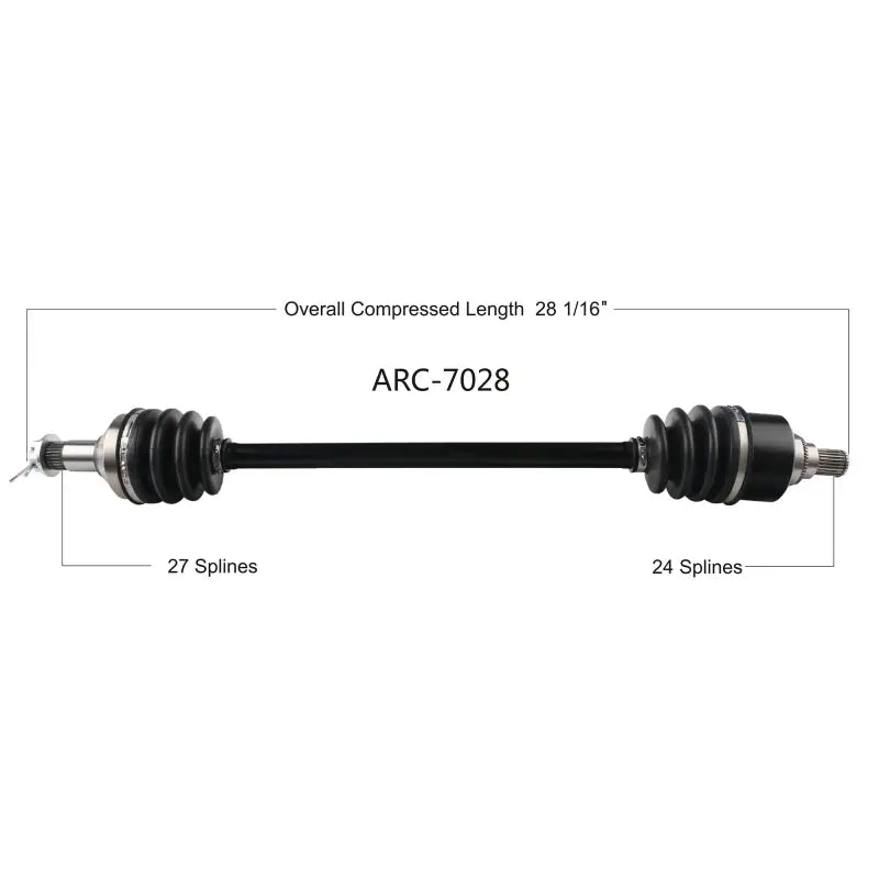 OPEN TRAIL Oe 2.0 Axle Front for Powersports