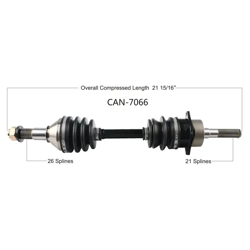 OPEN TRAIL Oe 2.0 Axle Front Right for Powersports