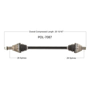OPEN TRAIL Oe 2.0 Axle for Powersports