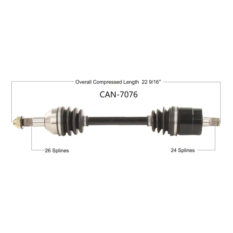 OPEN TRAIL Oe 2.0 Axle for Powersports