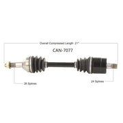 OPEN TRAIL Oe 2.0 Axle for Powersports