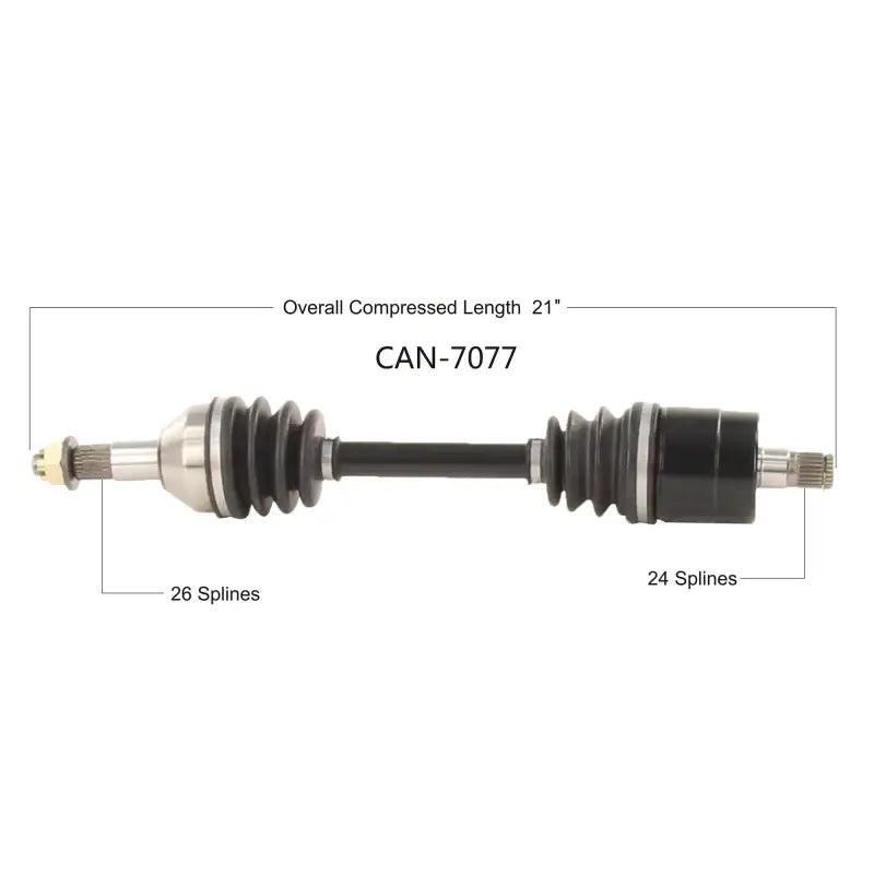 OPEN TRAIL Oe 2.0 Axle for Powersports