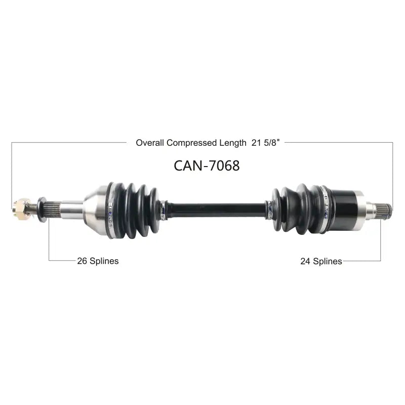 OPEN TRAIL Oe 2.0 Axle Rear Left for Powersports