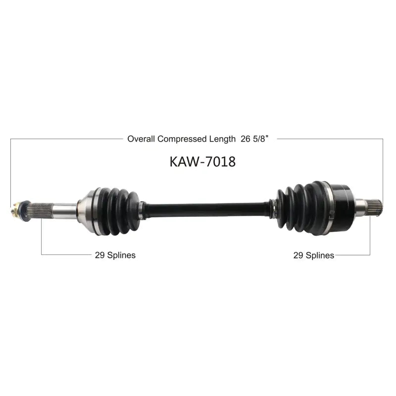 OPEN TRAIL Oe 2.0 Axle Rear for Powersports
