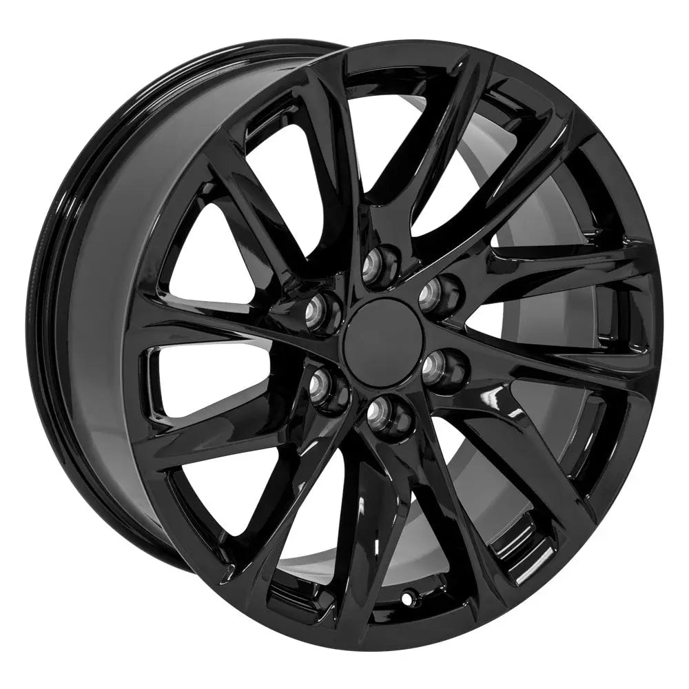 OE Wheels With Center Cap CA90-20090-6550-28B - 20 Replica Fits Cadillac Esc