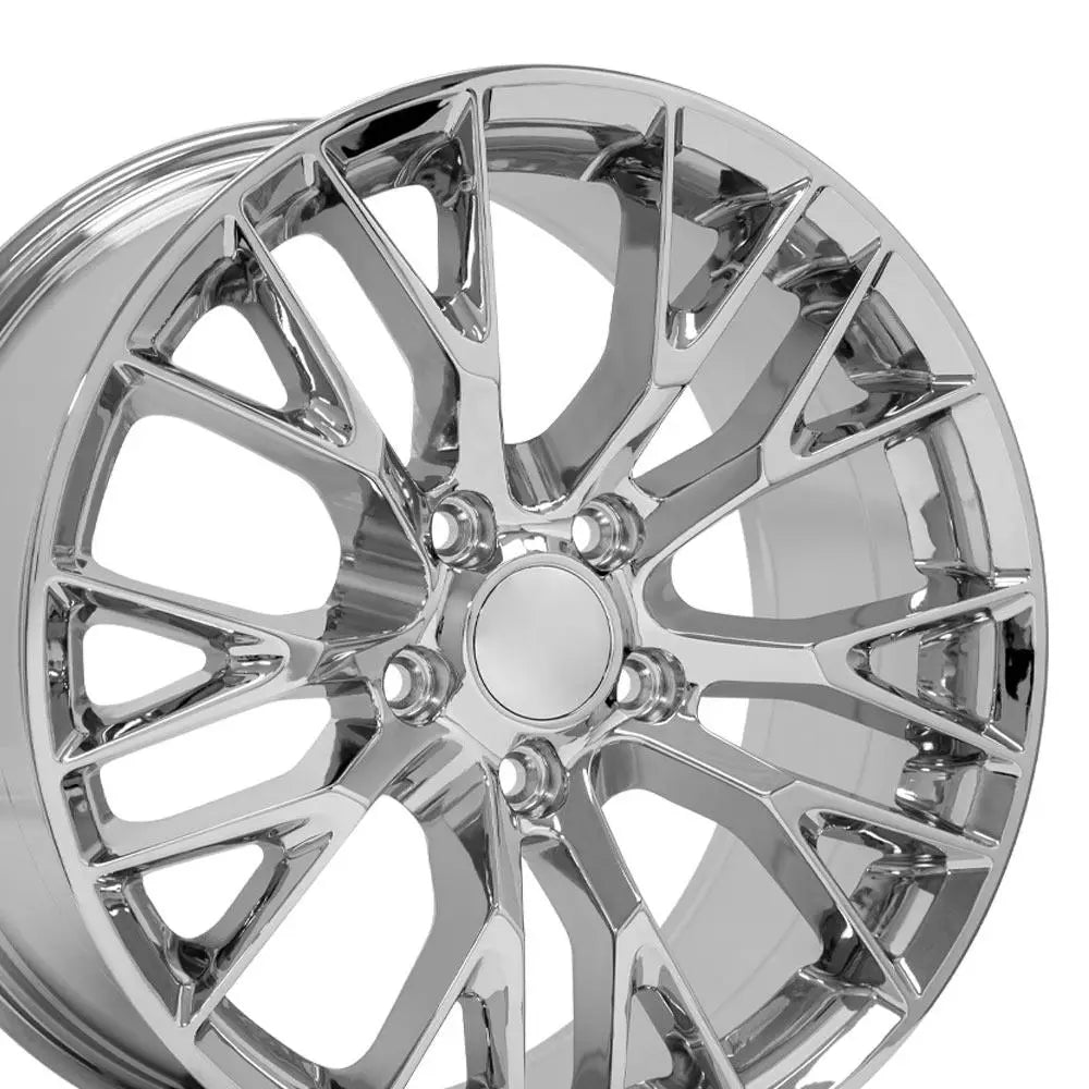 OE Wheels With Center Cap CV22B-18085-5475-56C - 18 Replica CV22 Fits Chevrol