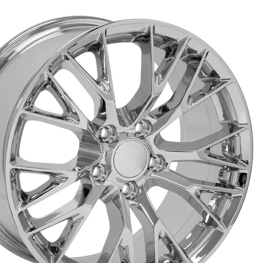 OE Wheels With Center Cap CV22B-18085-5475-56C - 18 Replica CV22 Fits Chevrol