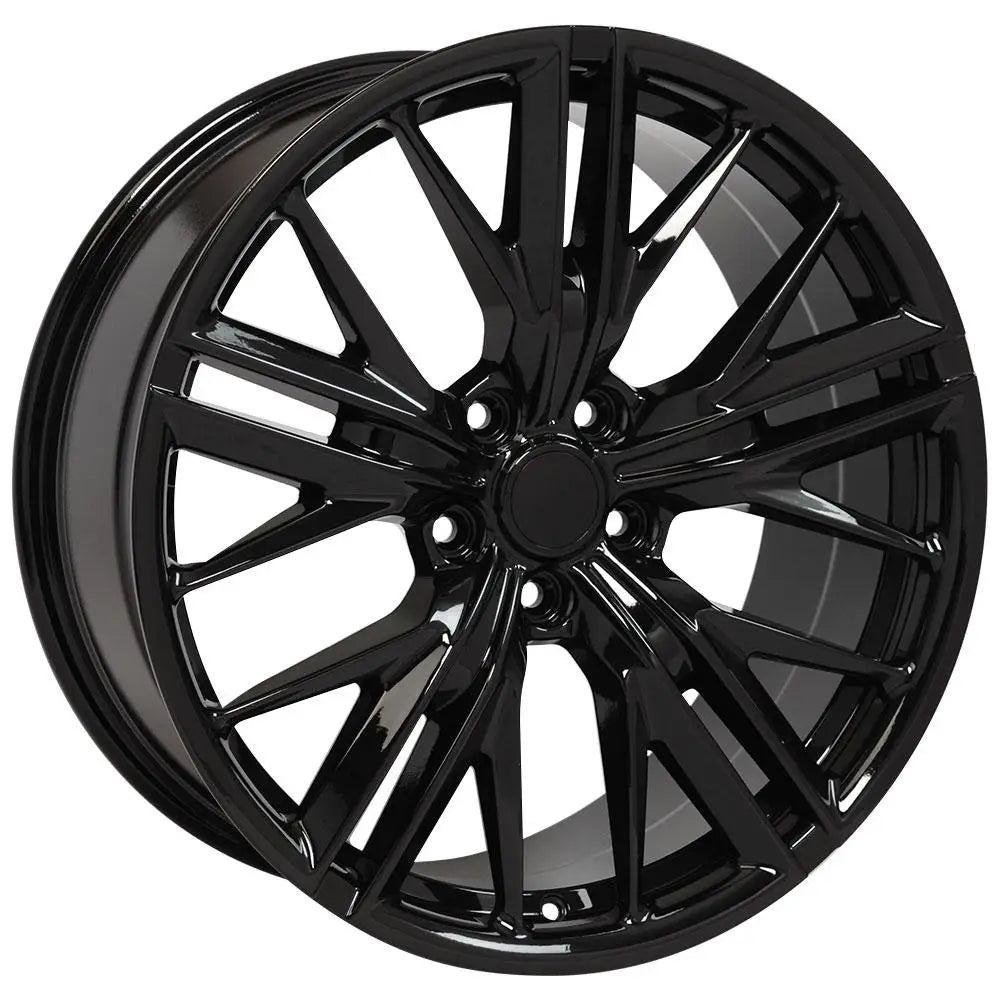 OE Wheels With Center Cap CV25-20085-5120-35B - 20 Replica CV25 Fits Chevrol
