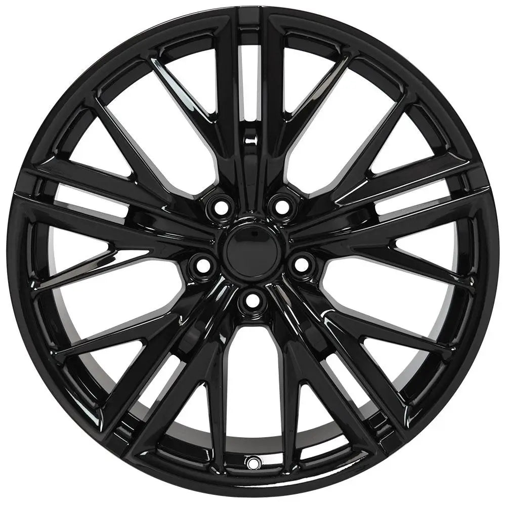 OE Wheels With Center Cap CV25-20085-5120-35B - 20 Replica CV25 Fits Chevrol