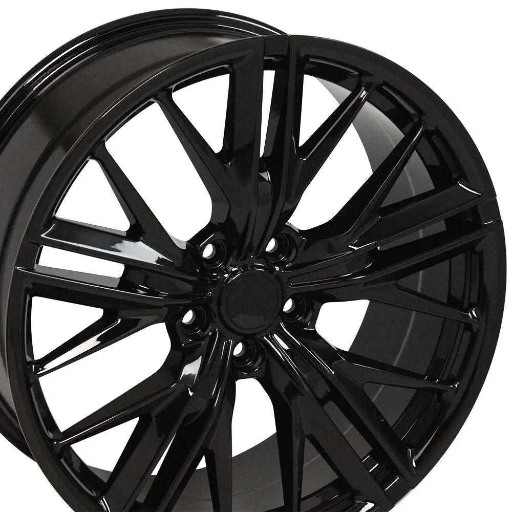 OE Wheels With Center Cap CV25-20085-5120-35B - 20 Replica CV25 Fits Chevrol