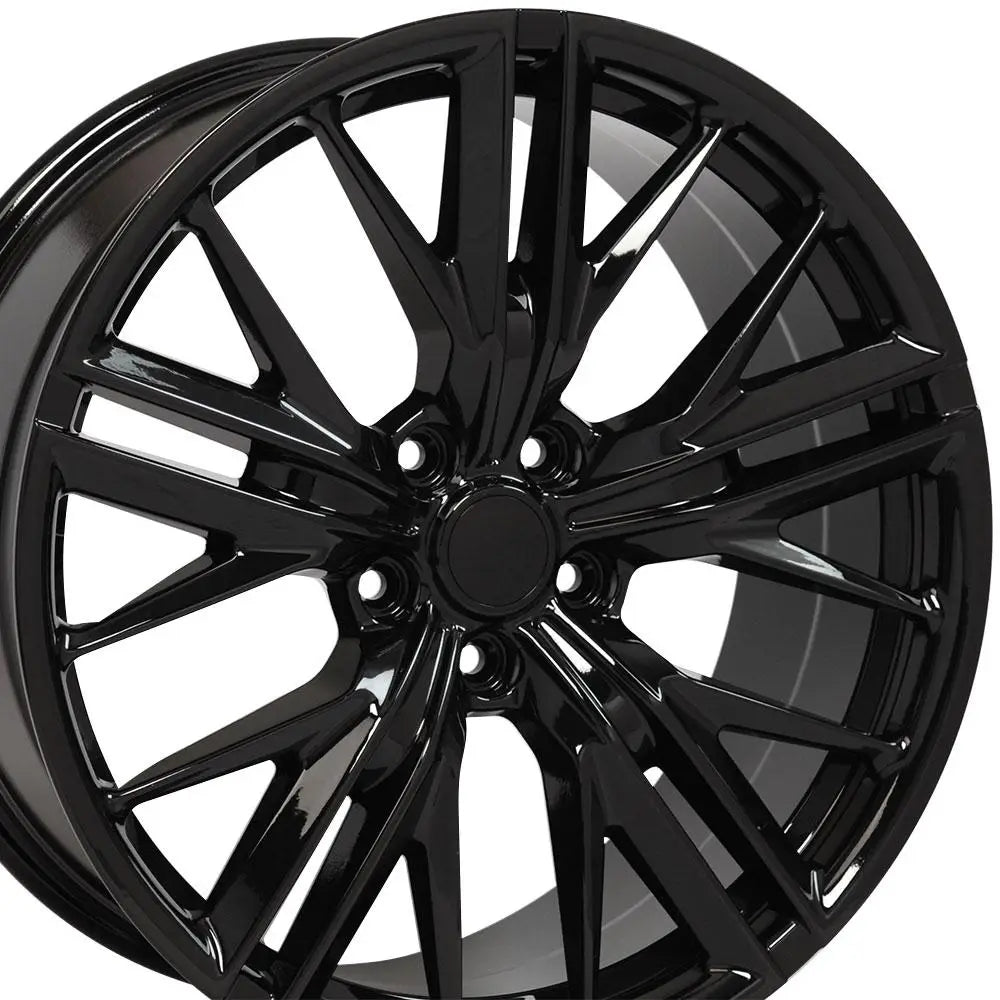 OE Wheels With Center Cap CV25-20085-5120-35B - 20 Replica CV25 Fits Chevrol