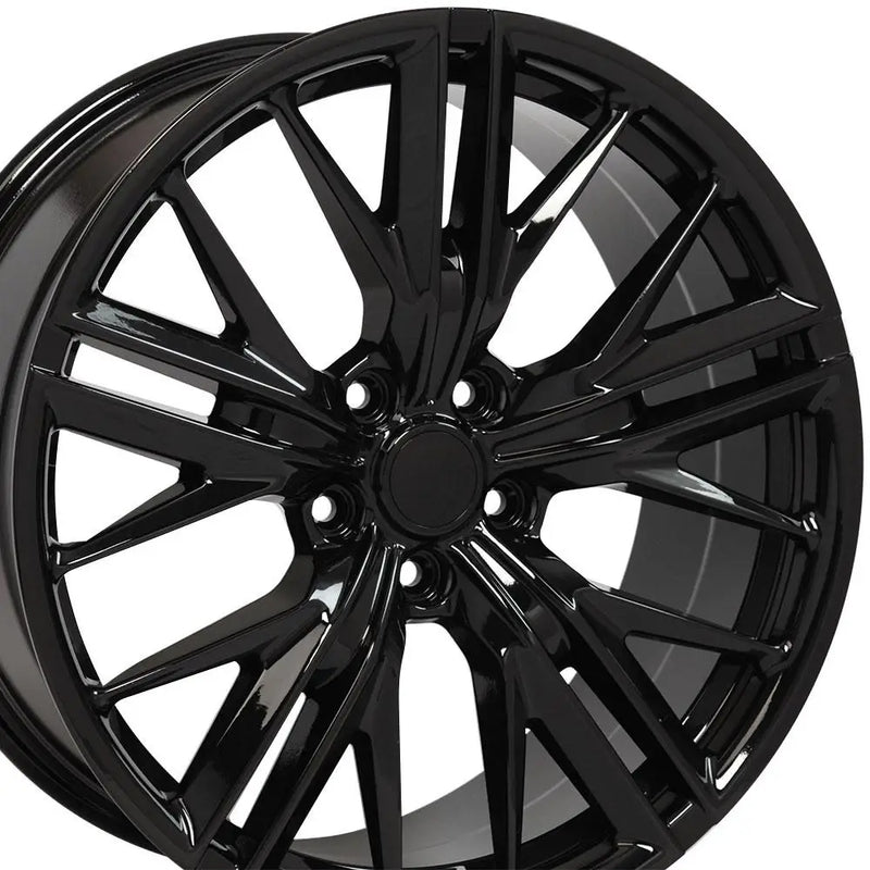 OE Wheels With Center Cap CV25-20085-5120-35B - 20 Replica CV25 Fits Chevrol