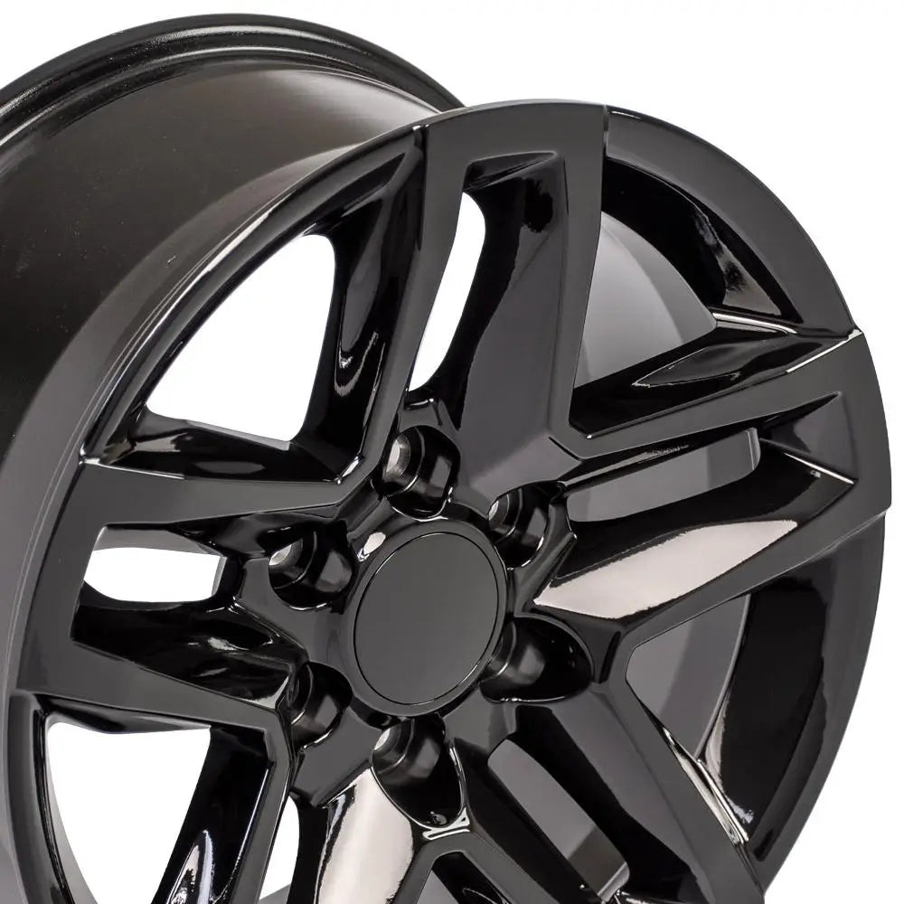 OE Wheels With Center Cap CV34B-18085-6550-26B - 18 Replica CV34B Fits Chevro
