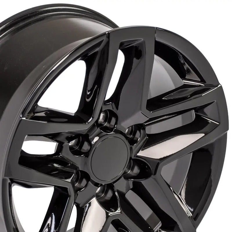 OE Wheels With Center Cap CV34B-18085-6550-26B - 18 Replica CV34B Fits Chevro