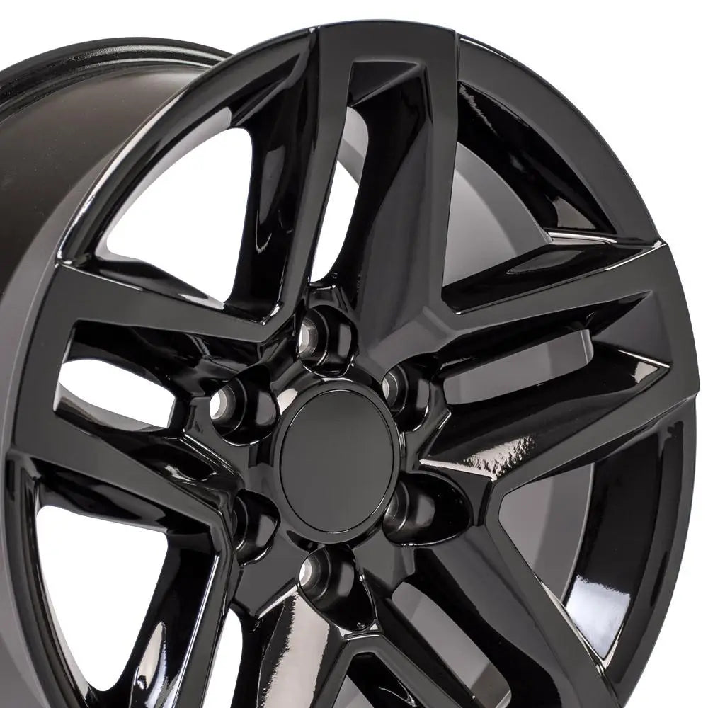 OE Wheels With Center Cap CV34B-18085-6550-26B - 18 Replica CV34B Fits Chevro