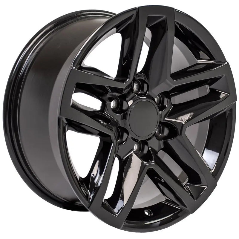 OE Wheels With Center Cap CV34B-18085-6550-26B - 18 Replica CV34B Fits Chevro