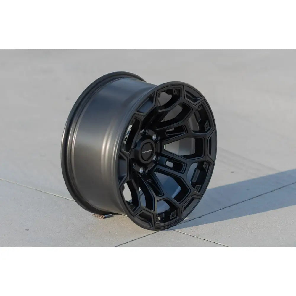 OE Wheels With Defiant Logo Center Cap DF03-18090-6550-12B1G1 - Black DF03 Satin