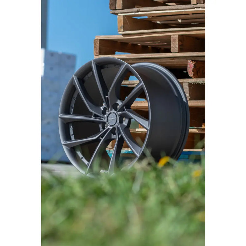 OE Wheels With Defiant Logo Center Cap DF06-20100-5120-35G1 - DF06 Dark Satin Charc