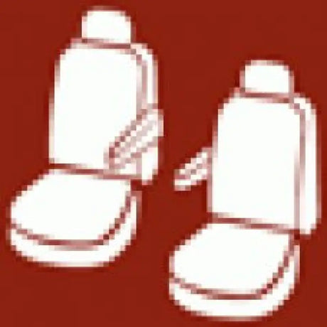 OE37-37 CHARC FIA Oe Front Bucket Seat Cove