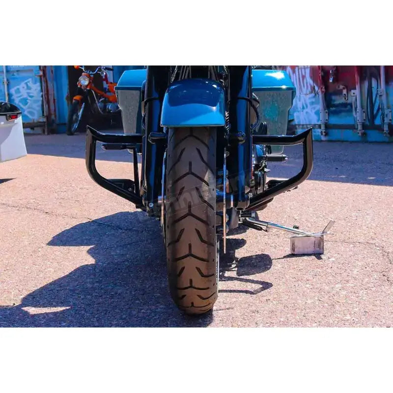 OEMPW-15L-16 B Baggernation 16 Inch Oem Monkey Bar Pre Wired Satin Black `15-Up Fltr - RV and Auto Parts