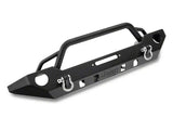 Officially Licensed Jeep 07-18 Jeep Wrangler JK Adventure HD Front Bumper w/ Jeep Logo - oljJ164363