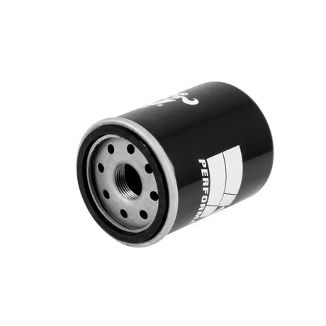 Oil Filter Canister Style; High Flow Premium Media; With Anti Drain Back Valve; Bypass 17 Millimeter Removal Nut; 2.563