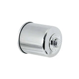 Oil Filter Canister Style; High Flow Premium Media; With Anti Drain Back Valve; Bypass 17 Millimeter Removal Nut; 2.688