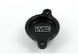 WORKS Oil Filter Cover Black Hon