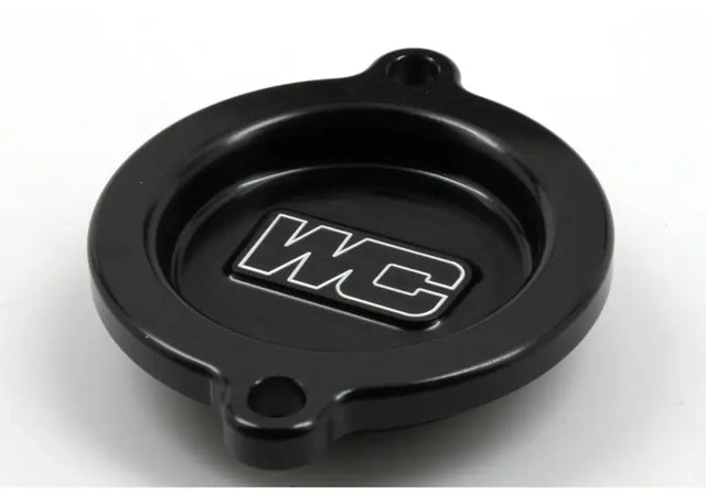 WORKS Oil Filter Cover Black Ktm/Hus/Gas