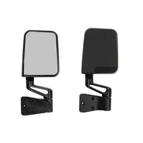 Door Mirror Kit Black- 87-02 Jeep Wrangler