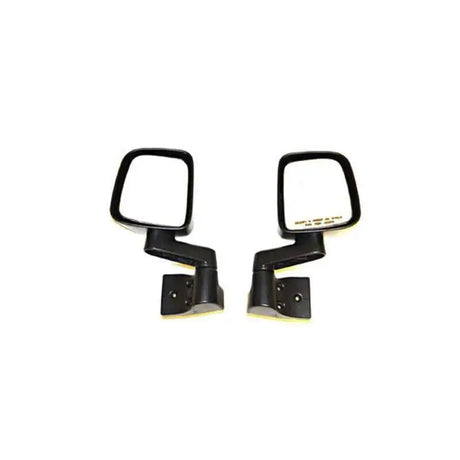 Door Mirror Kit Black- 87-06 Jeep Wrangler