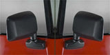 Door Mirror Kit Black- 87-95 Jeep Wrangler YJ